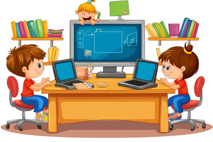 three-kids-using-computers-laptops_1280516-37071